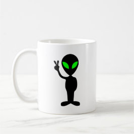 Fredlig Alien Mugg