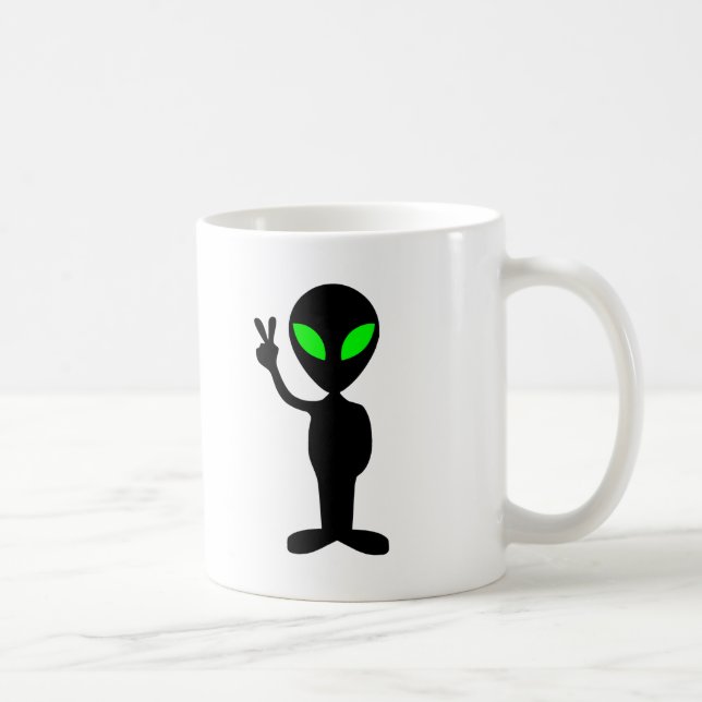 Fredlig Alien Mugg (Höger)