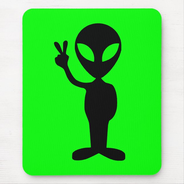 Fredlig Alien Musmatta (Framsidan)