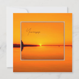 Fredlig Amber Sunset