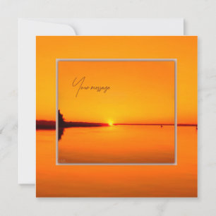 Fredlig Amber Sunset