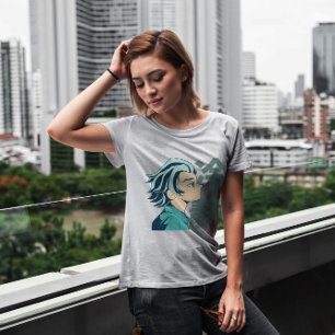 Fredlig Anime Boy T Shirt