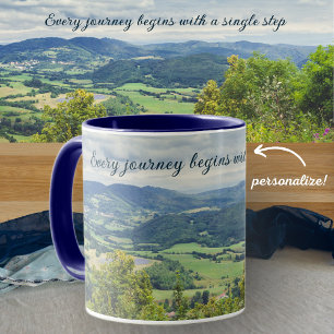 Fredlig bergssyn mugg