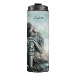 Fredlig Buddha från Silver med Monogram| Namn