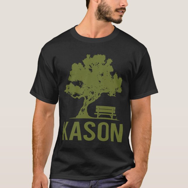 Fredlig dag - Kason Namn T Shirt (Framsida)