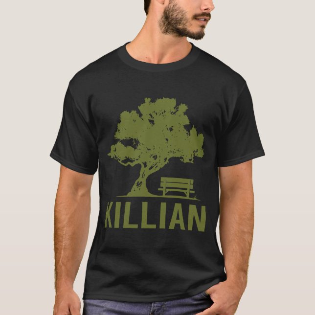 Fredlig Dag - Killian Namn T Shirt (Framsida)