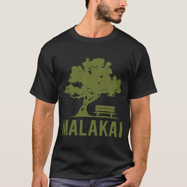 Fredlig dag - Malakai Namn T Shirt (Framsida)