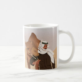 Fredlig Desert - Camel Man Kaffemugg