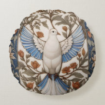 Fredlig Dove William Morris Inspired Blommigt
