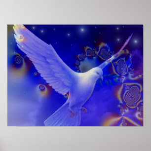 Fredlig duva - Poster