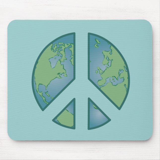 Fredlig Earth Mousepad Musmatta (Framsidan)