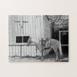 Fredlig eftermiddagspussel pussel