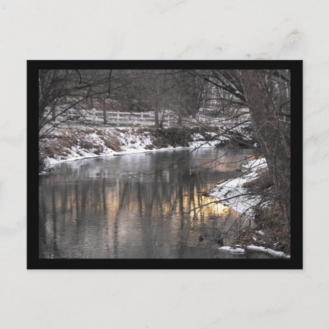 Fredlig eftertanke vykort (Framsida)