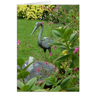 Fredlig Garden Hälsningskort