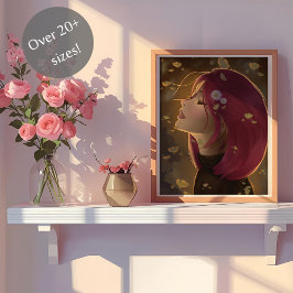 Fredlig Golden Glow Poster