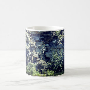 Fredlig granit-stenbrottstyp kaffemugg