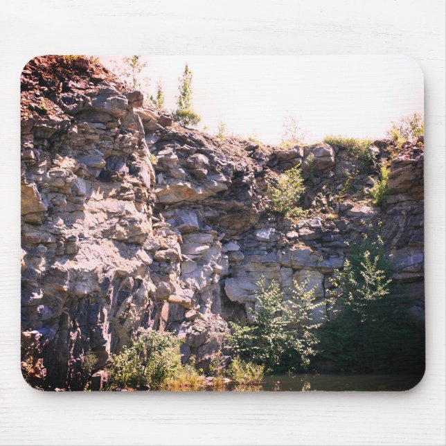 Fredlig Granite Sten Quarry Natature Musmatta (Framsidan)