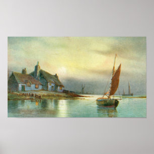 Fredlig hamn poster