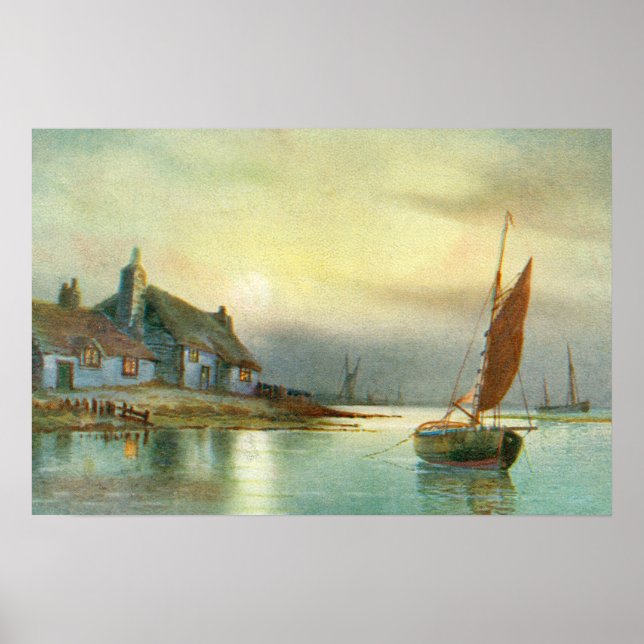 Fredlig hamn poster (Framsidan)