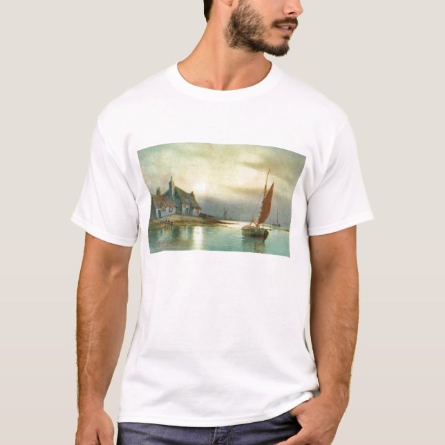 Fredlig hamn tee shirt (Framsida)