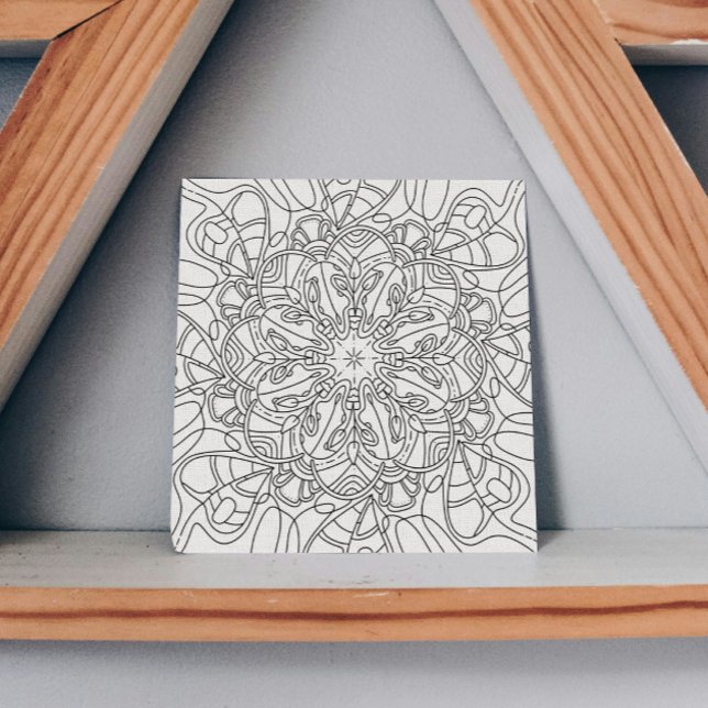 Fredlig höst: Fall Foliage Coloring Card (Skapare uppladdad)