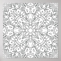 Fredlig höst: Halloween Magic Coloring