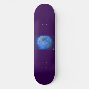 Fredlig jordskateboard mini skateboard bräda 18,5 cm