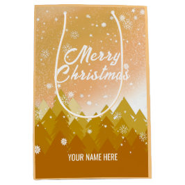 Fredlig jul i Guld White Snö - nyår