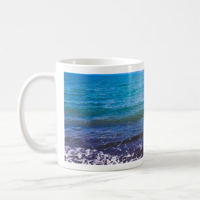 Fredlig kustsjölandskap kaffemugg (Vänster)