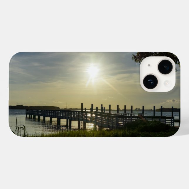 Fredlig kväll vid Cooper River (Baksida (horisontell))