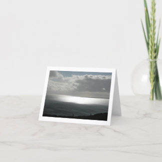 Fredlig kvällstid i Irland (tom) Kort