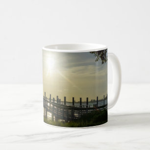 Fredlig kvällstid vid Cooper River Coffee Mugg