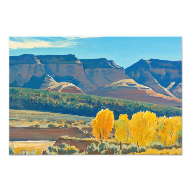 Fredlig morgon av Maynard Dixon Fototryck (Framsidan)