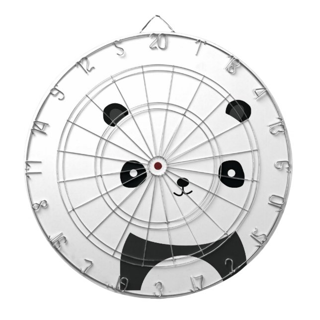 Fredlig panda darttavla (Framsidan)