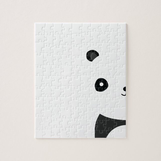 Fredlig panda pussel (Vertikal)