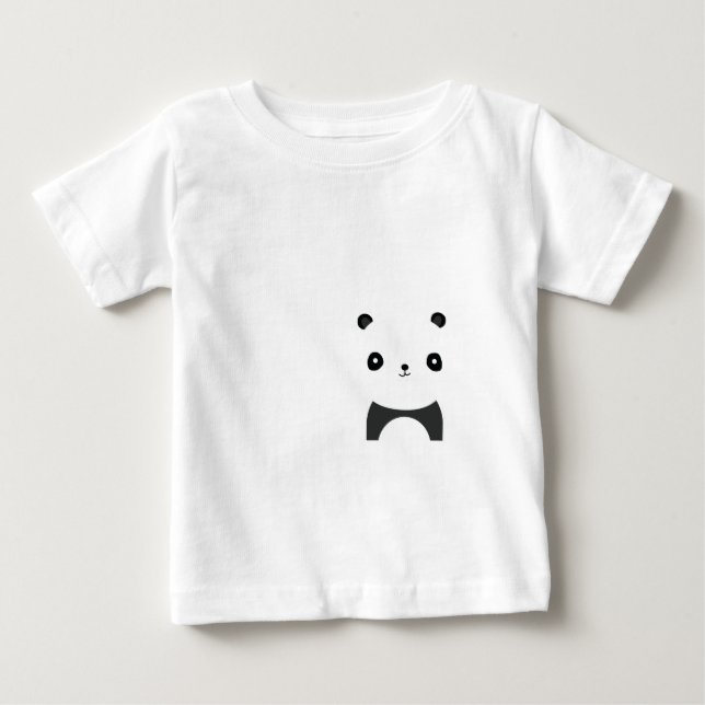 Fredlig panda tee (Framsida)