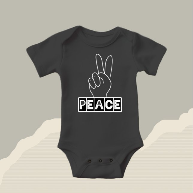 Fredlig signal t shirt (Skapare uppladdad)