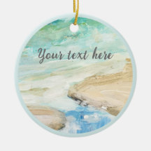 Fredlig utsmyckning vid kusten