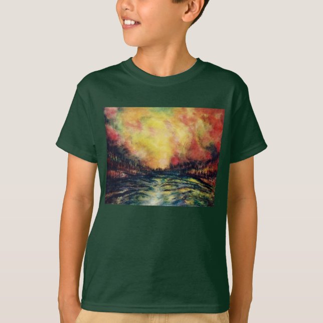 Fredlig Väg T Shirt (Framsida)