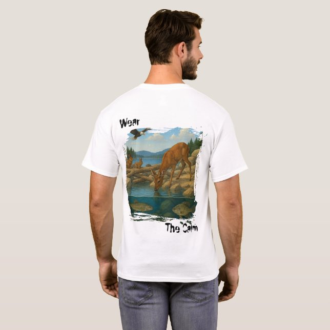 Fredlig Vilda Natur T-shirt (Hel baksida)