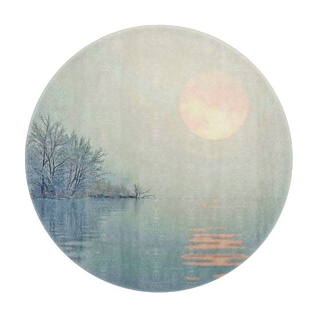 Fredlig vintermorgonkonst (Framsidan)