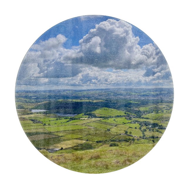 Fredlig vy från Pendle Backe.. (Framsidan)