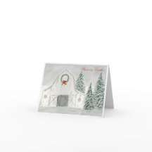 Fredlig Winter Helgdag Barn