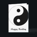 Fredlig Yin Yang Kort<br><div class="desc">Fredlig Yin Yang</div>