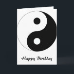 Fredlig Yin Yang Kort<br><div class="desc">Fredlig Yin Yang</div>