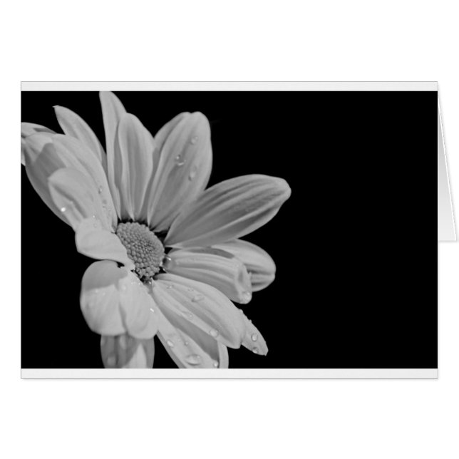 Fredliga Blommor Hälsningskort (Framsidan Horizontal)