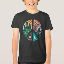 Fredliga element: Natur & Kosmos T Shirt