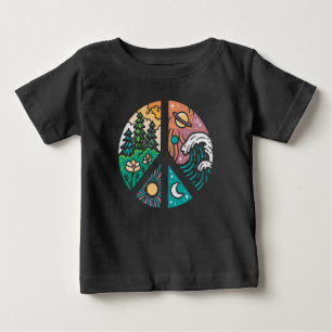 Fredliga element: Natur & Kosmos T Shirt