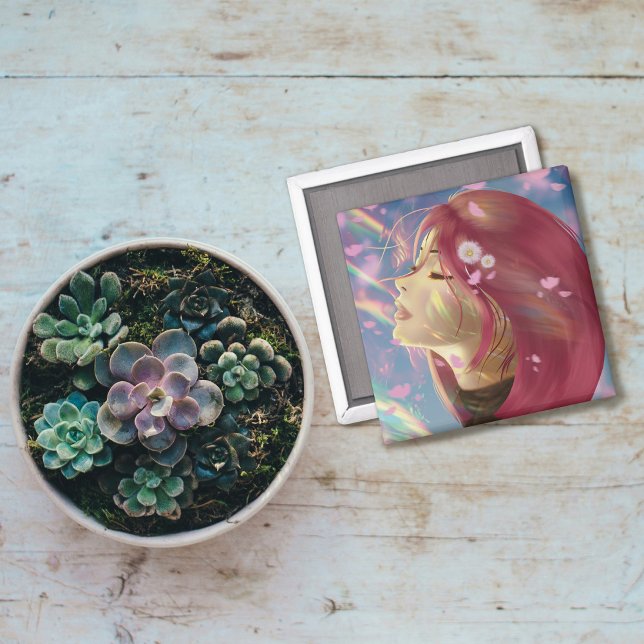 Fredliga fläckar på regnbåge i blodet magnet (Skapare uppladdad)