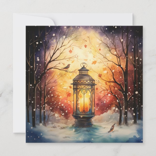 Fredliga Högtidliga Underverk Julkort (Framsida)